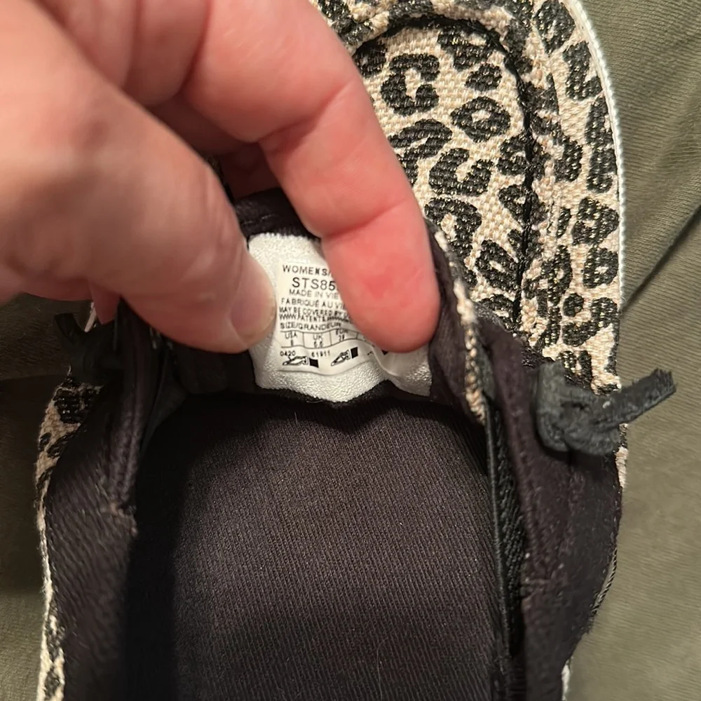 Women’s Sperry Top-Slider Leopard Sz 8